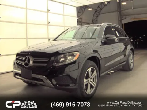 Black 2017 Mercedes-Benz GLC 300 4MATIC Sport Utility 4D for sale in Addison, TX