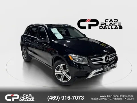 Black 2017 Mercedes-Benz GLC 300 4MATIC Sport Utility 4D for sale in Addison, TX