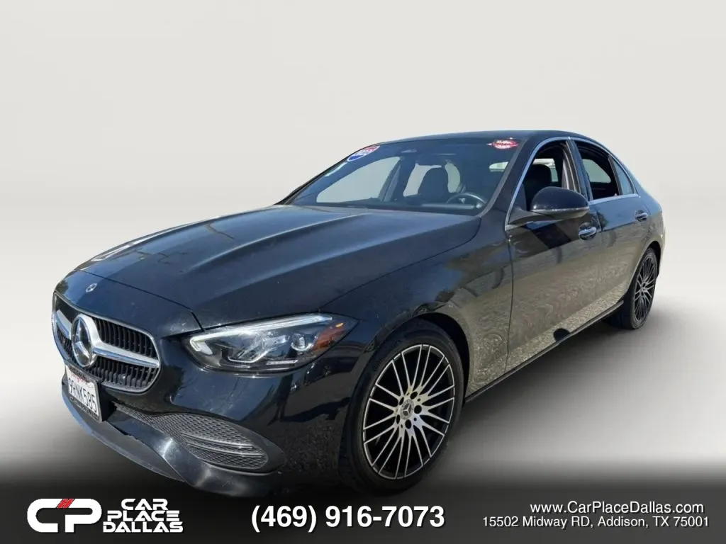 Black 2022 Mercedes-Benz C-Class C 300 Sedan 4D for sale in Addison, TX