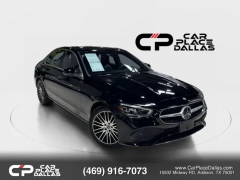 Black 2022 Mercedes-Benz C-Class C 300 Sedan 4D for sale in Addison, TX