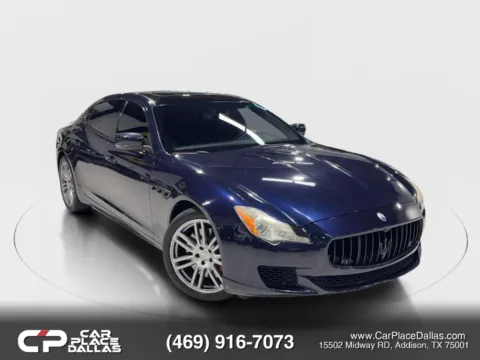 Blue 2016 Maserati Quattroporte GTS Sedan 4D for sale in Addison, TX