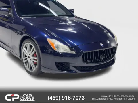Another view of 2016 Maserati Quattroporte GTS Sedan 4D for sale in Addison, TX at Car Place Dallas