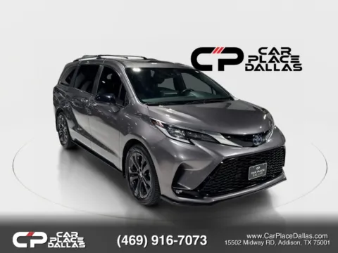 Photos of 2022 Toyota Sienna Passenger Van XSE 2.5L I4 Hybrid for sale in Addison, TX at Car Place Dallas