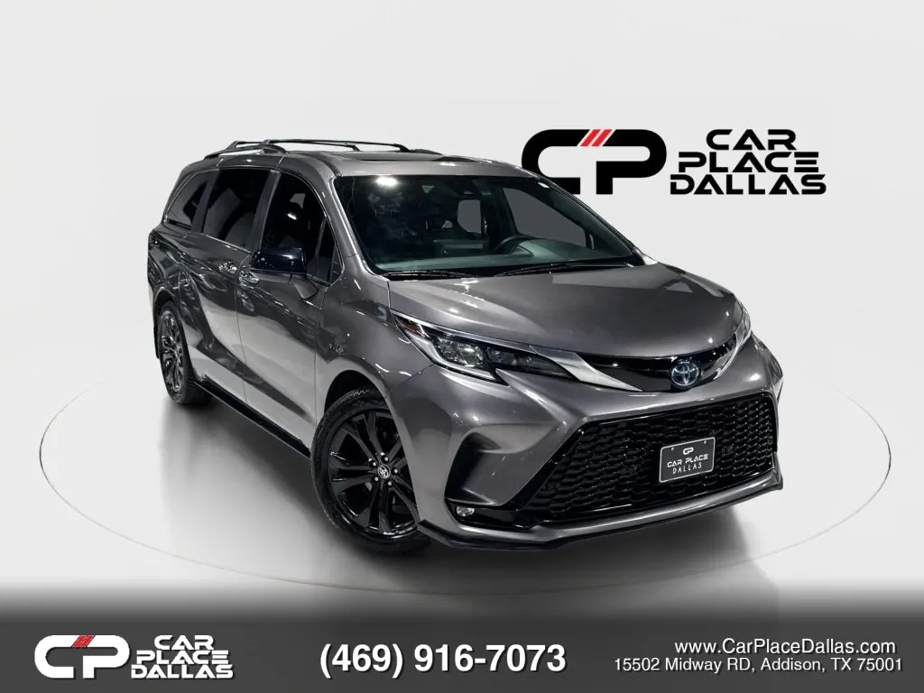 Gray 2022 Toyota Sienna XSE Minivan 4D for sale in Addison, TX
