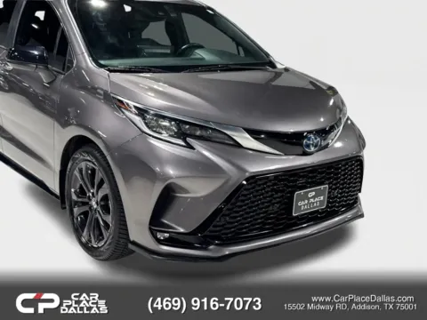 Another view of 2022 Toyota Sienna Passenger Van XSE 2.5L I4 Hybrid for sale in Addison, TX at Car Place Dallas