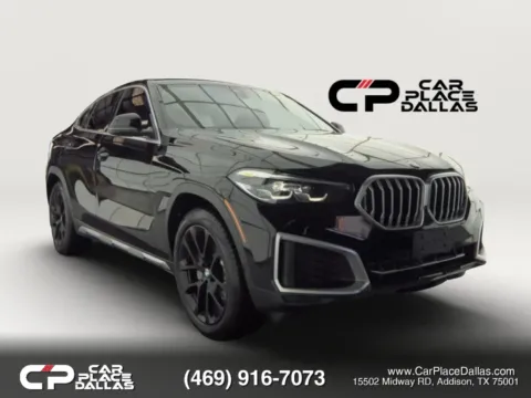 Black 2022 BMW X6 xDrive40i Sport Utility 4D for sale in Addison, TX