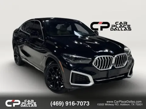 Black 2022 BMW X6 xDrive40i Sport Utility 4D for sale in Addison, TX