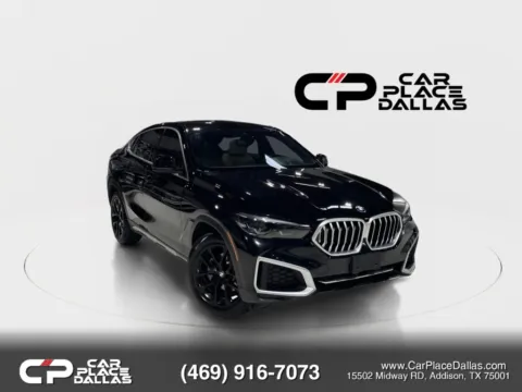 Black 2022 BMW X6 xDrive40i Sport Utility 4D for sale in Addison, TX
