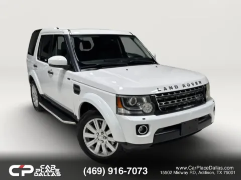 White 2016 Land Rover LR4 Sport Utility 4D for sale in Addison, TX