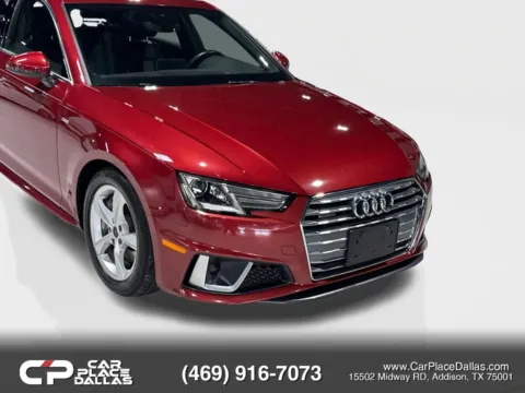 Another view of 2019 Audi A4 Premium Sedan 4D for sale in Addison, TX at Car Place Dallas