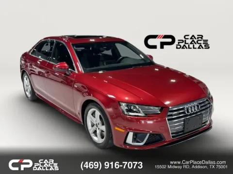 Photos of 2019 Audi A4 Premium Sedan 4D for sale in Addison, TX at Car Place Dallas