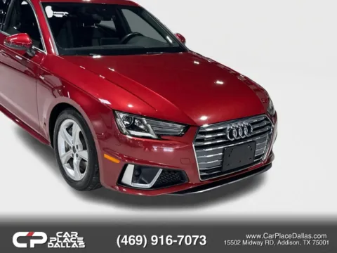 Another view of 2019 Audi A4 Premium Sedan 4D for sale in Addison, TX at Car Place Dallas