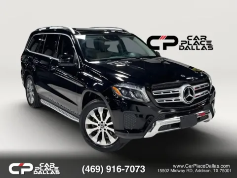 Black 2019 Mercedes-Benz GLS 450 4MATIC Sport Utility 4D for sale in Addison, TX