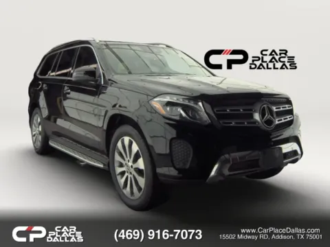 Black 2019 Mercedes-Benz GLS 450 4MATIC Sport Utility 4D for sale in Addison, TX