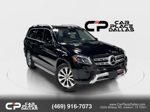 Black 2019 Mercedes-Benz GLS 450 4MATIC Sport Utility 4D for sale in Addison, TX