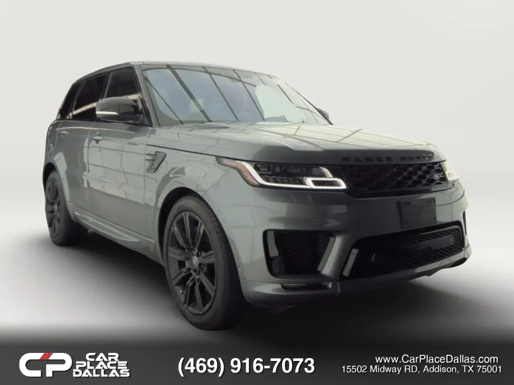 Gray 2020 Land Rover Range Rover Sport P525 HSE Dynamic Sport Utility 4D for sale in Addison, TX