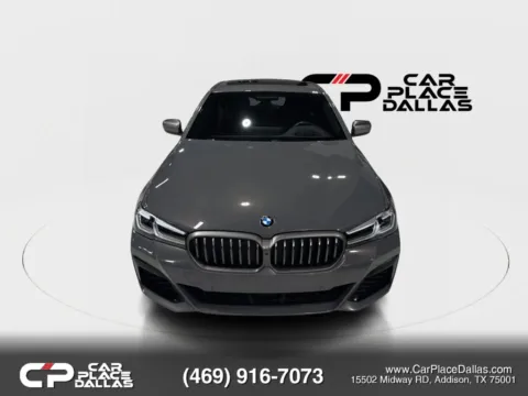 Another view of 2021 BMW 5 Series M550i xDrive Sedan 4D for sale in Addison, TX at Car Place Dallas