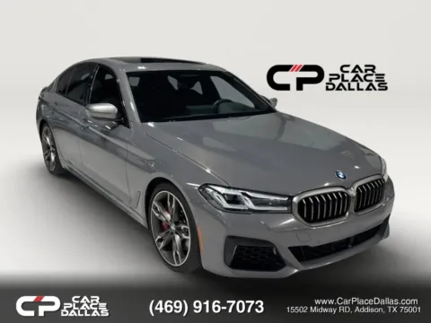 Photos of 2021 BMW 5 Series M550i xDrive Sedan 4D for sale in Addison, TX at Car Place Dallas