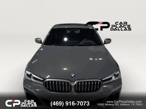 Another view of 2021 BMW 5 Series M550i xDrive Sedan 4D for sale in Addison, TX at Car Place Dallas