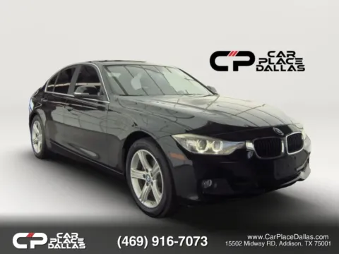 Black 2015 BMW 3 Series 328i Sedan 4D for sale in Addison, TX