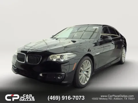 Another view of 2016 BMW 5 Series 528i Sedan 4D for sale in Addison, TX at Car Place Dallas