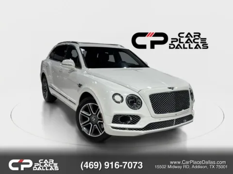 White 2018 Bentley Bentayga W12 Signature Sedan 4D for sale in Addison, TX