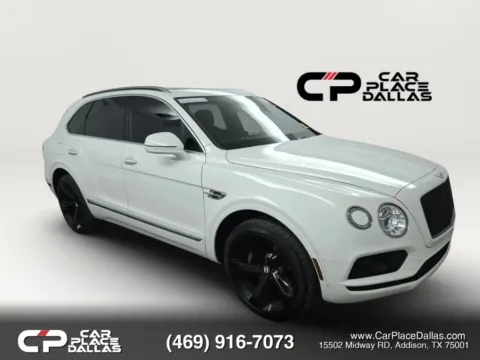 White 2020 Bentley Bentayga V8 Sport Utility 4D for sale in Addison, TX