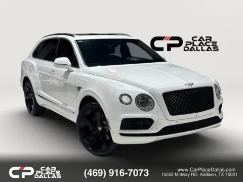 White 2020 Bentley Bentayga V8 Sport Utility 4D for sale in Addison, TX