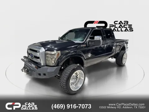 More photos of 2015 Ford F250 Super Duty Crew Cab Platinum Pickup 4D 6 3/4 ft at Car Place Dallas, TX