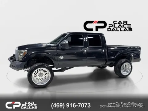 More photos of 2015 Ford F250 Super Duty Crew Cab Platinum Pickup 4D 6 3/4 ft at Car Place Dallas, TX