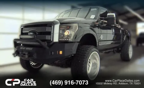 More photos of 2015 Ford F250 Super Duty Crew Cab Platinum Pickup 4D 6 3/4 ft at Car Place Dallas, TX