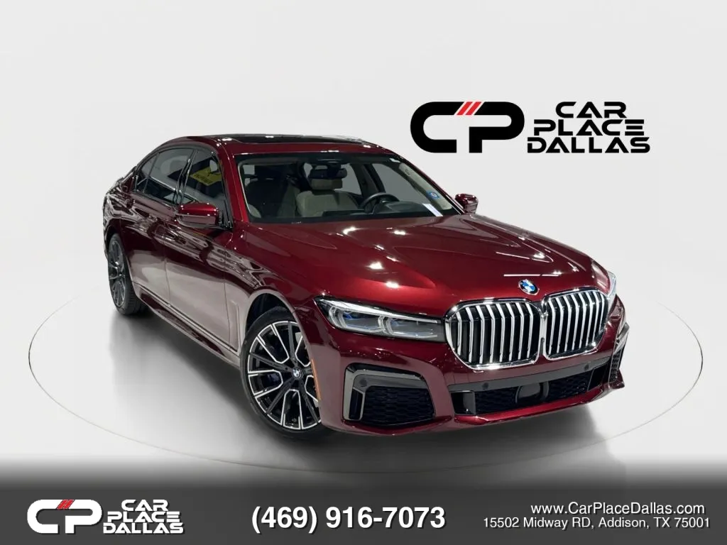 Red 2020 BMW 7 Series 750i xDrive Sedan 4D for sale in Addison, TX