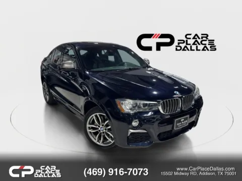 Black 2018 BMW X4 M40i Sport Utility 4D for sale in Addison, TX