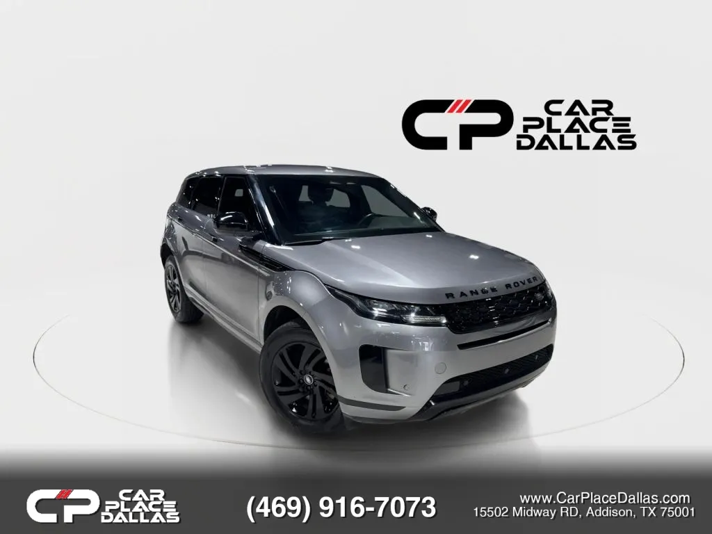 Gray 2022 Land Rover Range Rover Evoque P250 S Sport Utility 4D for sale in Addison, TX