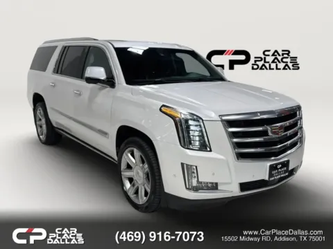 Photos of 2018 Cadillac Escalade ESV Premium Luxury Sport Utility 4D for sale in Addison, TX at Car Place Dallas
