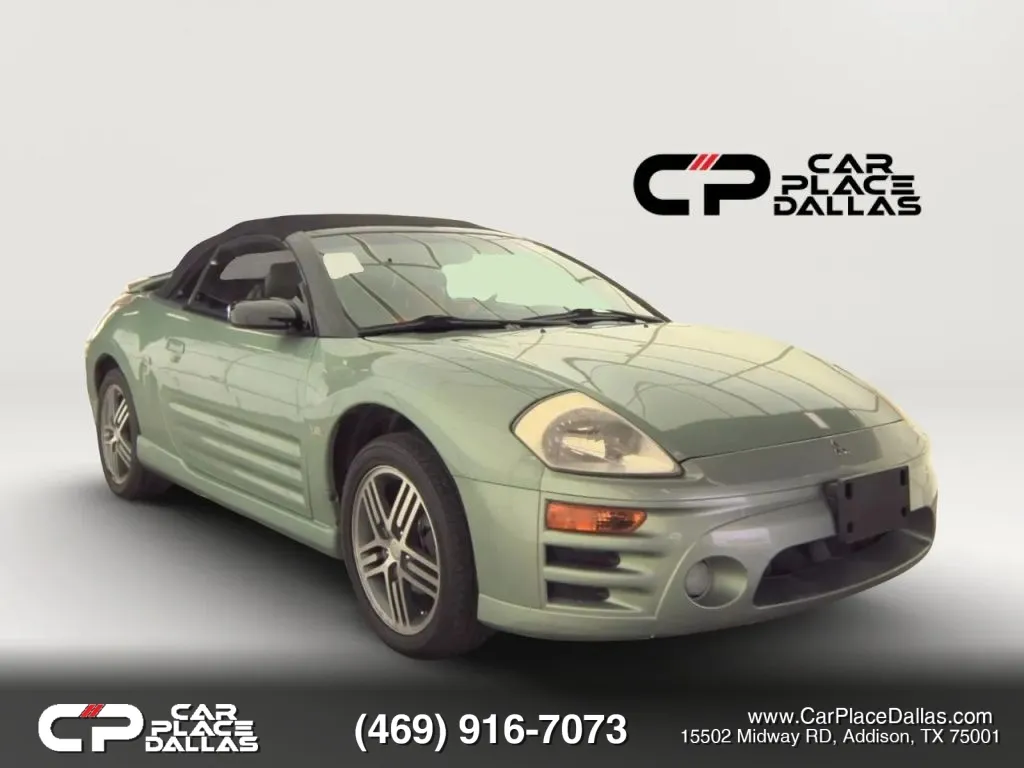 Green 2003 Mitsubishi Eclipse GTS Spyder Convertible 2D for sale in Addison, TX