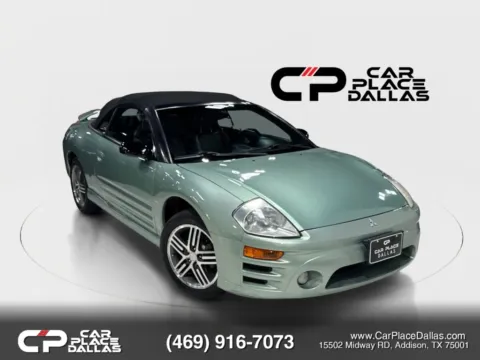 Green 2003 Mitsubishi Eclipse GTS Spyder Convertible 2D for sale in Addison, TX