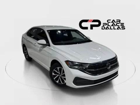 White 2024 Volkswagen Jetta S IQ.DRIVE,CAM,BLIND SPOT,ACC,DIGITAL COCKPIT,APP-CONNECT,ALLOY WLS for sale in Addison, TX