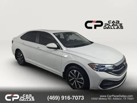 White 2024 Volkswagen Jetta 1.5T S Sedan 4D for sale in Addison, TX
