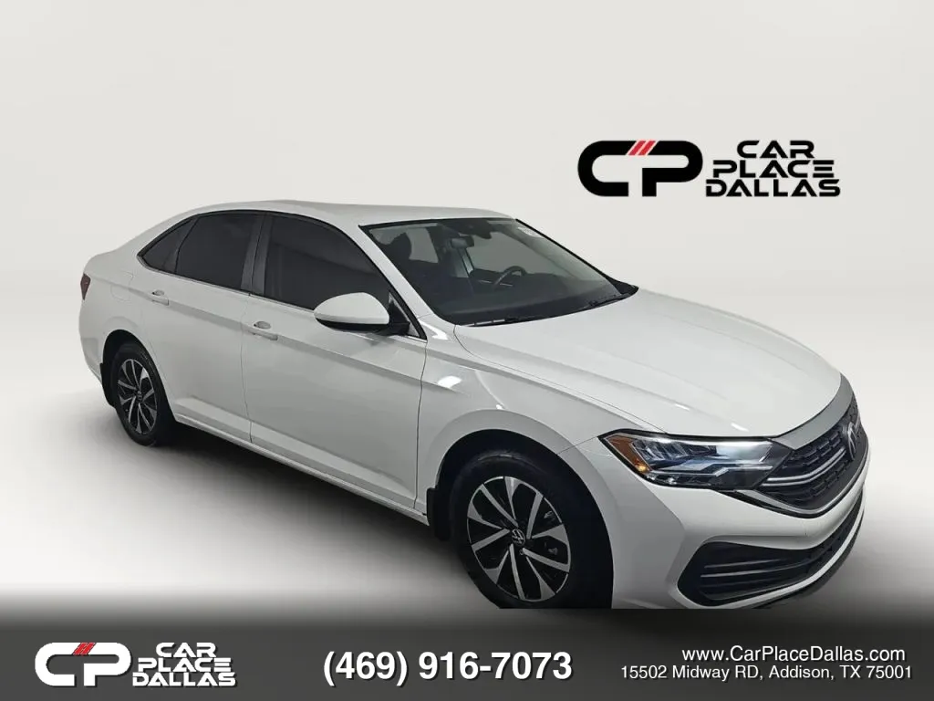 White 2024 Volkswagen Jetta 1.5T S Sedan 4D for sale in Addison, TX