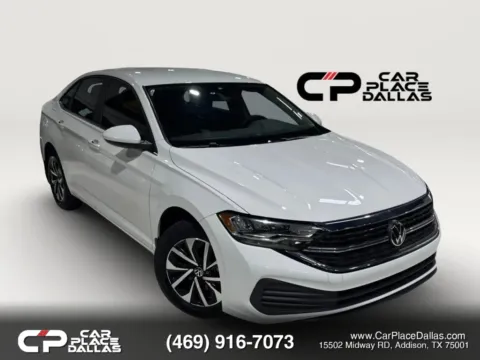 White 2024 Volkswagen Jetta 1.5T S Sedan 4D for sale in Addison, TX