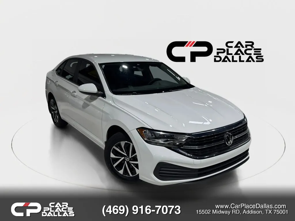 White 2024 Volkswagen Jetta 1.5T S Sedan 4D for sale in Addison, TX