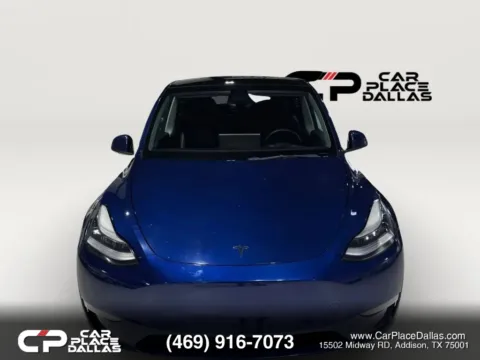 Another view of 2021 Tesla Model Y Standard Range Sport Utility 4D for sale in Addison, TX at Car Place Dallas