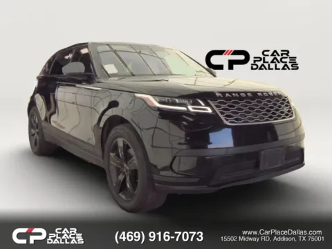 Black 2020 Land Rover Range Rover Velar S P250 Sport Utility 4D for sale in Addison, TX