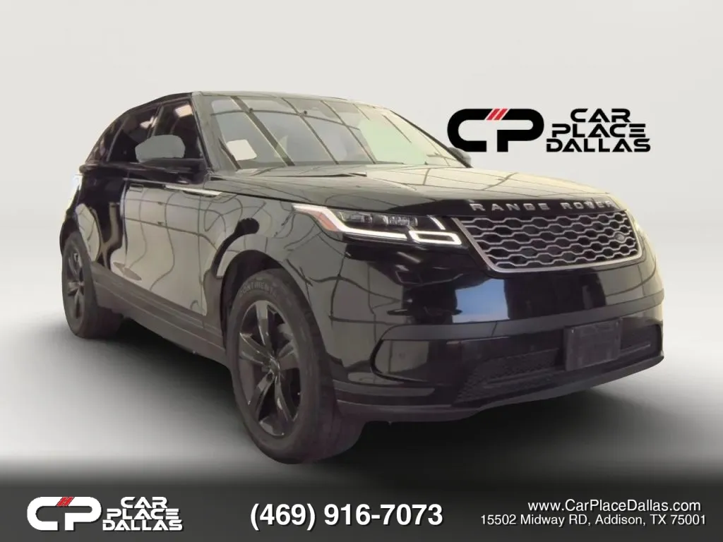 Black 2020 Land Rover Range Rover Velar S P250 Sport Utility 4D for sale in Addison, TX
