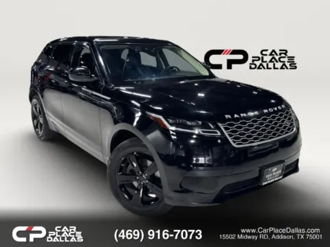 Black 2020 Land Rover Range Rover Velar S P250 Sport Utility 4D for sale in Addison, TX