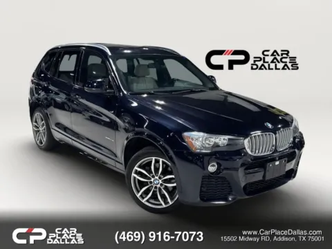Black 2017 BMW X3 xDrive28i Sport Utility 4D for sale in Addison, TX