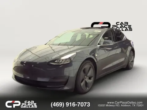 Another view of 2019 Tesla Model 3 Long Range Sedan 4D for sale in Addison, TX at Car Place Dallas