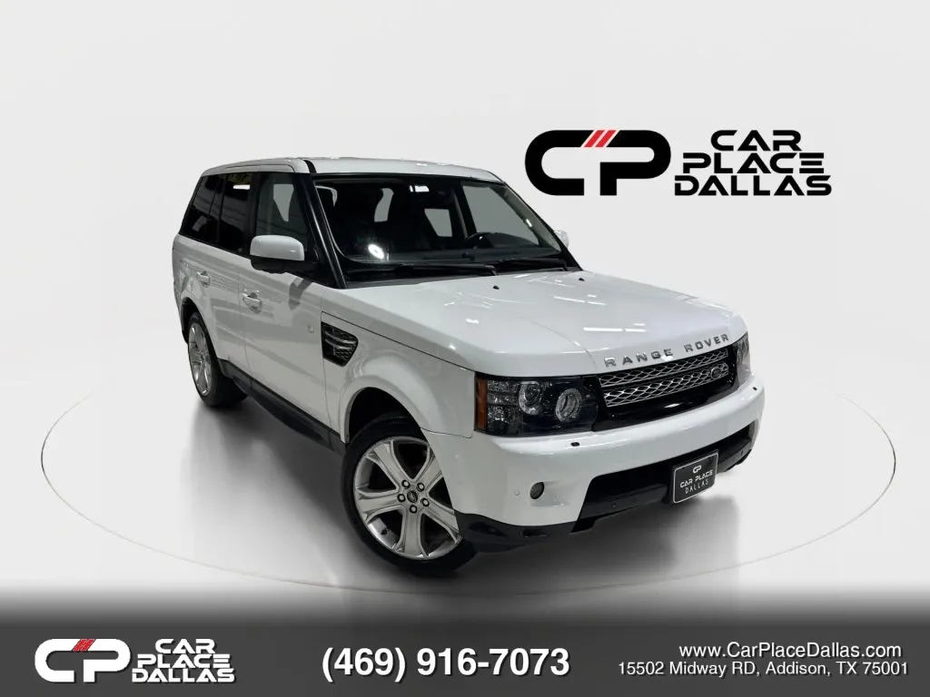 White 2013 Land Rover Range Rover Sport HSE Lux Sport Utility 4D for sale in Addison, TX