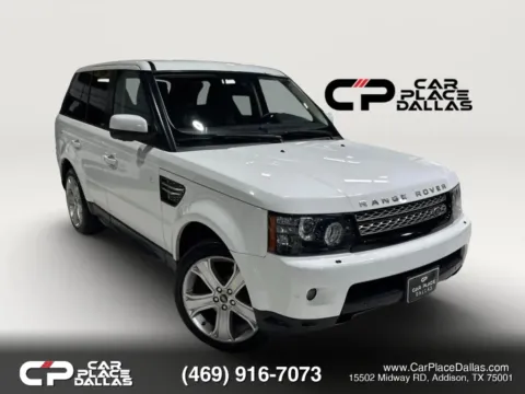 White 2013 Land Rover Range Rover Sport HSE Lux Sport Utility 4D for sale in Addison, TX